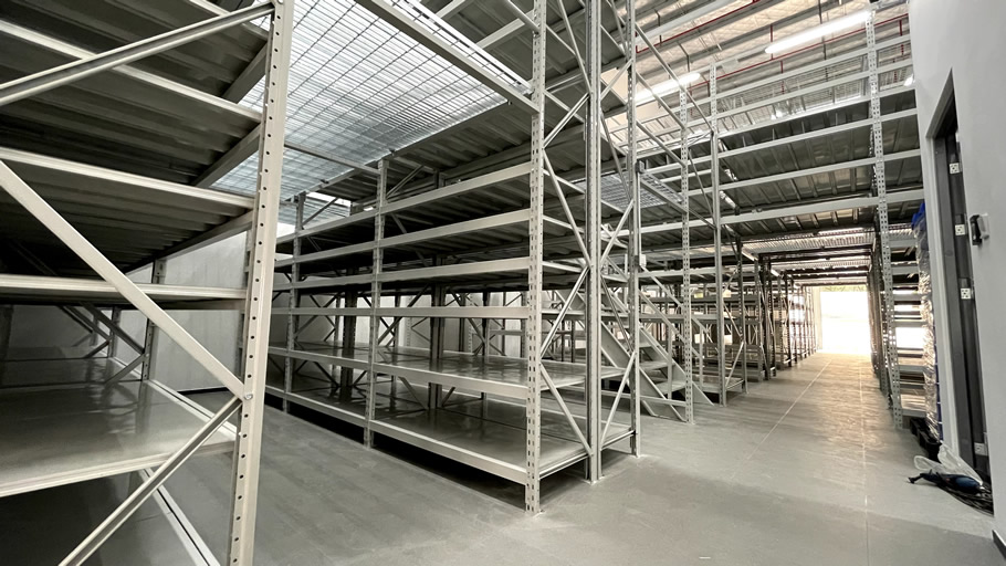 阁楼平台货架案例